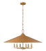 Z-Lite - 1953-32SGD - Six Light Pendant - Rialto - Signature Gold