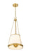 Z-Lite - 1954P12-MGLD - Four Light Pendant - Madeline - Modern Gold