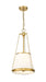 Z-Lite - 1954P12-MGLD - Four Light Pendant - Madeline - Modern Gold