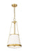 Z-Lite - 1954P12-MGLD - Four Light Pendant - Madeline - Modern Gold