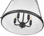 Z-Lite - 1954P18-MB - Five Light Pendant - Madeline - Matte Black