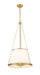 Z-Lite - 1954P18-MGLD - Five Light Pendant - Madeline - Modern Gold