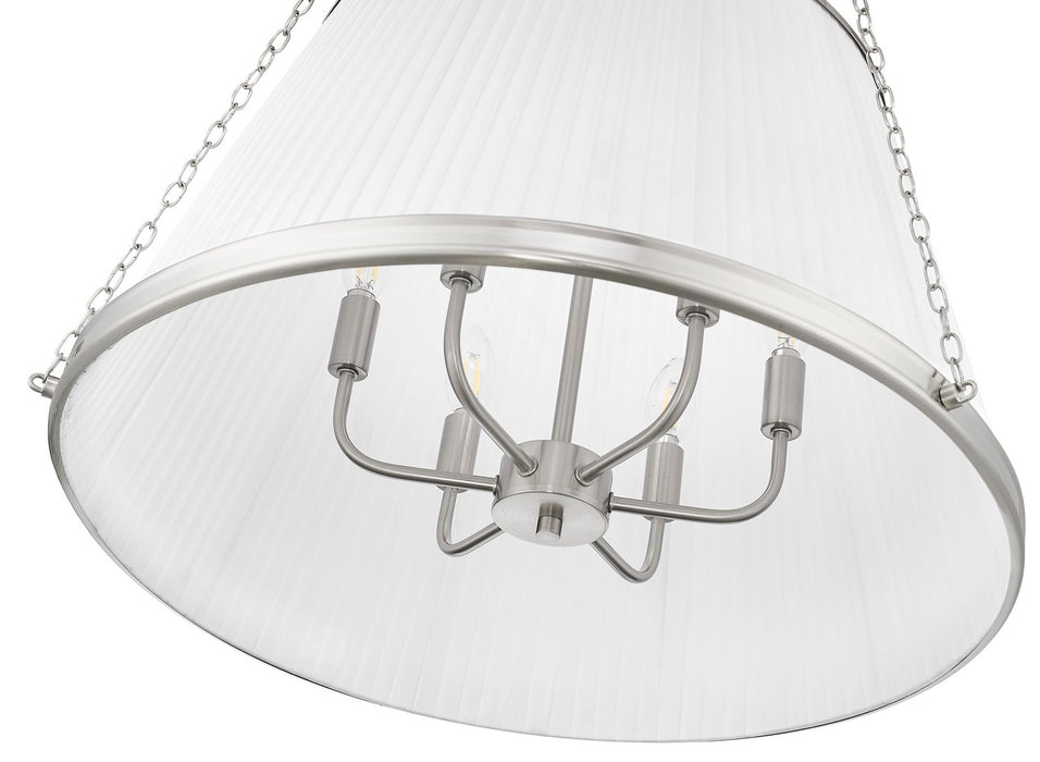 Z-Lite - 1954P24-BN - Six Light Pendant - Madeline - Brushed Nickel