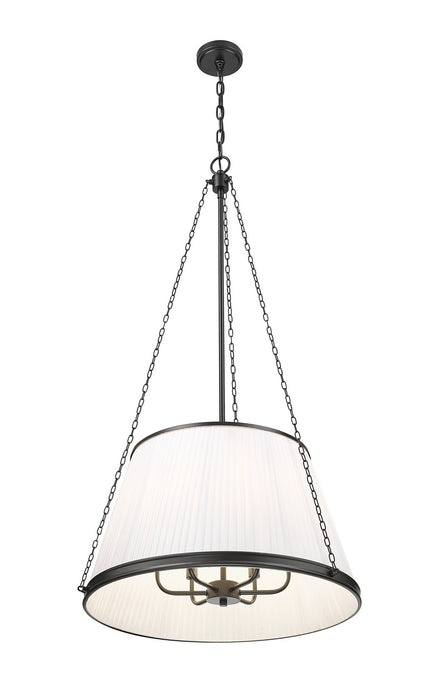 Z-Lite - 1954P24-MB - Six Light Pendant - Madeline - Matte Black
