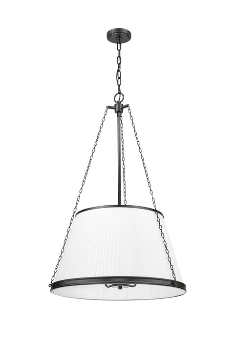 Z-Lite - 1954P24-MB - Six Light Pendant - Madeline - Matte Black