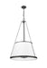 Z-Lite - 1954P24-MB - Six Light Pendant - Madeline - Matte Black