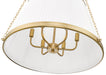 Z-Lite - 1954P24-MGLD - Six Light Pendant - Madeline - Modern Gold