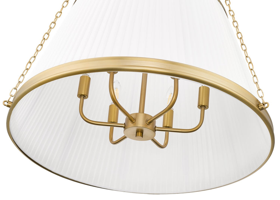 Z-Lite - 1954P24-MGLD - Six Light Pendant - Madeline - Modern Gold