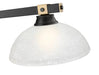 Z-Lite - 1955-3MB-RB-DWL14 - Three Light Billiard - Bronte - Matte Black / Rubbed Brass