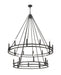 Z-Lite - 4005-20MB - 20 Light Chandelier - Dennison - Matte Black