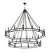 Z-Lite - 4005-28MB - 28 Light Chandelier - Dennison - Matte Black