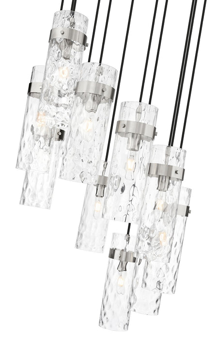 Z-Lite - 7002P5-11R-BN - 11 Light Chandelier - Fontaine - Brushed Nickel