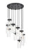 Z-Lite - 7002P5-11R-MB - 11 Light Chandelier - Fontaine - Matte Black