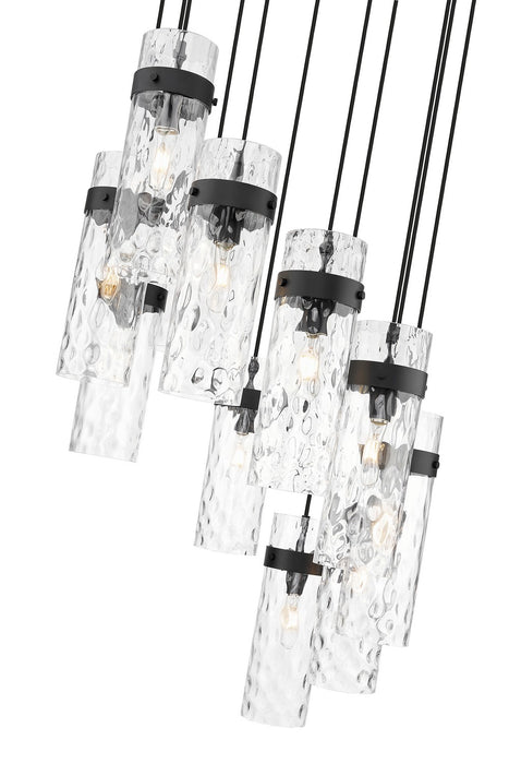 Z-Lite - 7002P5-11R-MB - 11 Light Chandelier - Fontaine - Matte Black