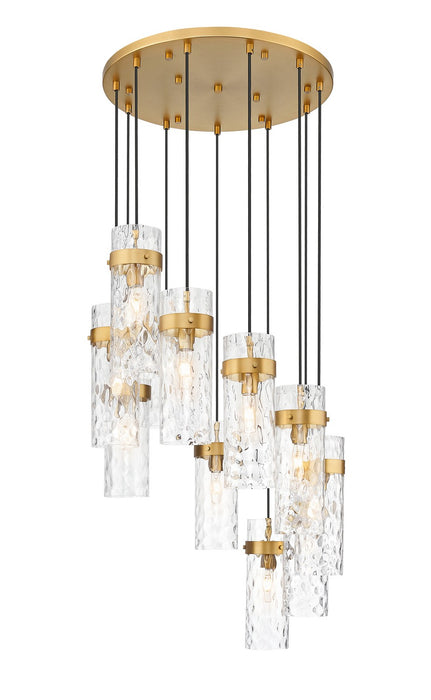Z-Lite - 7002P5-11R-RB - 11 Light Chandelier - Fontaine - Rubbed Brass