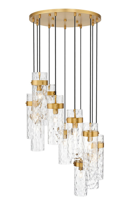 Z-Lite - 7002P5-11R-RB - 11 Light Chandelier - Fontaine - Rubbed Brass