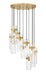 Z-Lite - 7002P5-11R-RB - 11 Light Chandelier - Fontaine - Rubbed Brass