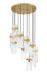 Z-Lite - 7002P5-11R-RB - 11 Light Chandelier - Fontaine - Rubbed Brass