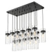 Z-Lite - 7002P5-17L-MB - 17 Light Linear Chandelier - Fontaine - Matte Black