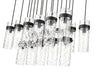 Z-Lite - 7002P5-17L-MB - 17 Light Linear Chandelier - Fontaine - Matte Black