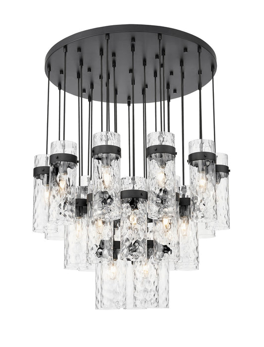 Z-Lite - 7002P5-27R-MB - 27 Light Chandelier - Fontaine - Matte Black