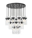 Z-Lite - 7002P5-27R-MB - 27 Light Chandelier - Fontaine - Matte Black