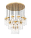 Z-Lite - 7002P5-27R-RB - 27 Light Chandelier - Fontaine - Rubbed Brass