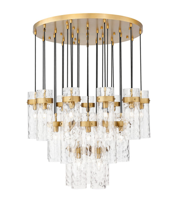 Z-Lite - 7002P5-27R-RB - 27 Light Chandelier - Fontaine - Rubbed Brass