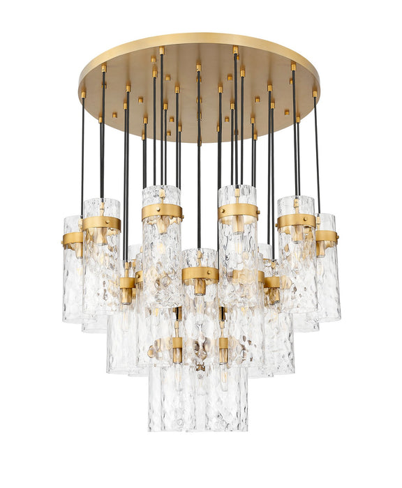 Z-Lite - 7002P5-27R-RB - 27 Light Chandelier - Fontaine - Rubbed Brass