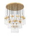 Z-Lite - 7002P5-27R-RB - 27 Light Chandelier - Fontaine - Rubbed Brass