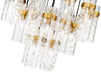 Z-Lite - 7002P5-27R-RB - 27 Light Chandelier - Fontaine - Rubbed Brass