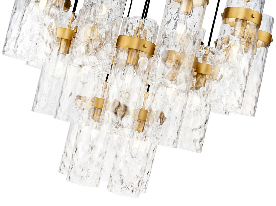 Z-Lite - 7002P5-27R-RB - 27 Light Chandelier - Fontaine - Rubbed Brass