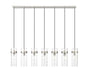 Z-Lite - 7002P5-7L-BN - Seven Light Linear Chandelier - Fontaine - Brushed Nickel