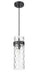 Z-Lite - 7002P5-MB - One Light Pendant - Fontaine - Matte Black