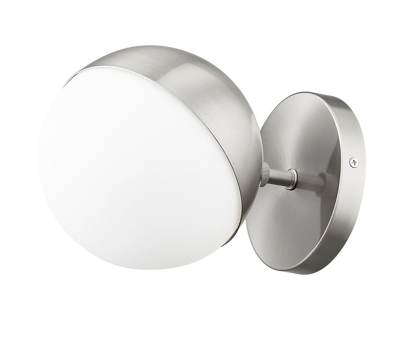 Z-Lite - 7517-1S-BN - One Light Wall Sconce - Realm Sphere - Brushed Nickel