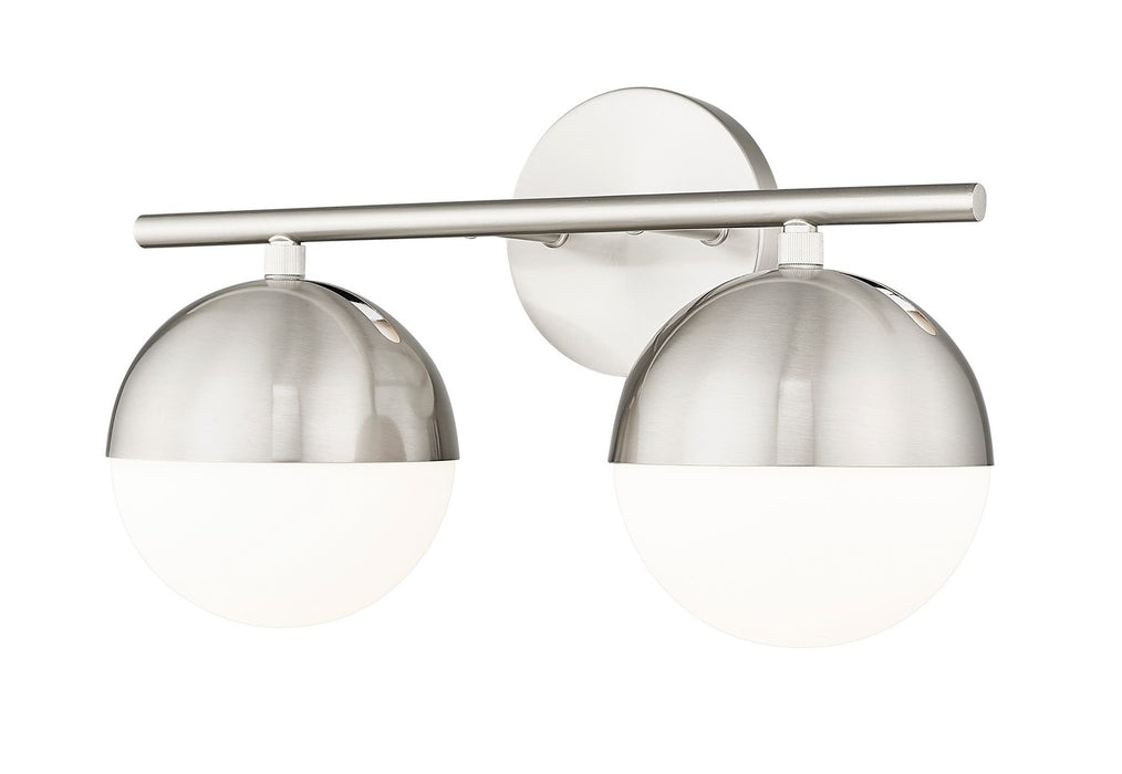 Z-Lite - 7517-2V-BN - Two Light Vanity - Realm Sphere - Brushed Nickel