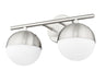 Z-Lite - 7517-2V-BN - Two Light Vanity - Realm Sphere - Brushed Nickel