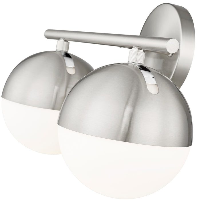 Z-Lite - 7517-2V-BN - Two Light Vanity - Realm Sphere - Brushed Nickel