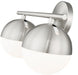 Z-Lite - 7517-2V-BN - Two Light Vanity - Realm Sphere - Brushed Nickel