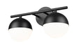 Z-Lite - 7517-2V-MB - Two Light Vanity - Realm Sphere - Matte Black