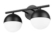 Z-Lite - 7517-2V-MB - Two Light Vanity - Realm Sphere - Matte Black