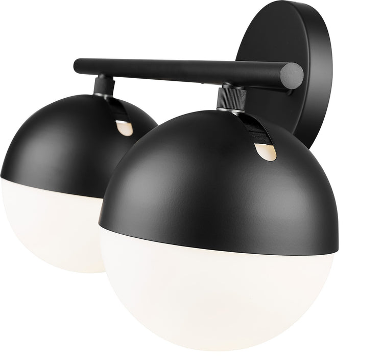Z-Lite - 7517-2V-MB - Two Light Vanity - Realm Sphere - Matte Black