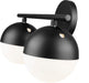 Z-Lite - 7517-2V-MB - Two Light Vanity - Realm Sphere - Matte Black