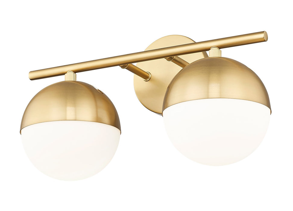 Z-Lite - 7517-2V-MGLD - Two Light Vanity - Realm Sphere - Modern Gold
