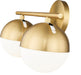 Z-Lite - 7517-2V-MGLD - Two Light Vanity - Realm Sphere - Modern Gold