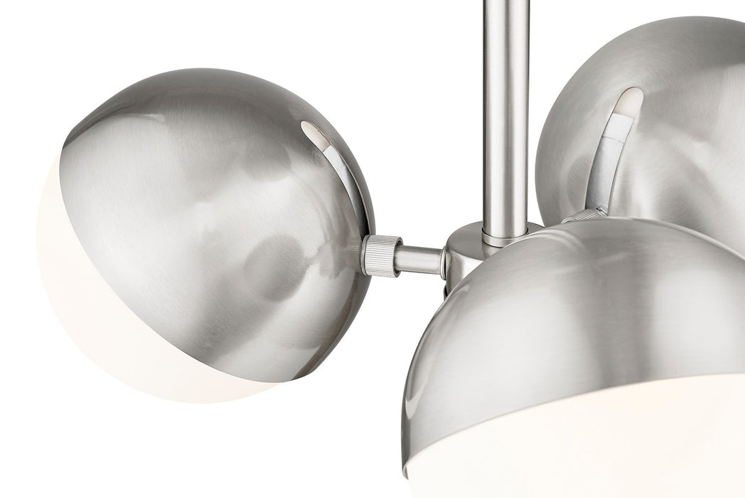 Z-Lite - 7517-3SF-BN - Three Light Semi Flush Mount - Realm Sphere - Brushed Nickel