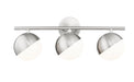 Z-Lite - 7517-3V-BN - Three Light Vanity - Realm Sphere - Brushed Nickel