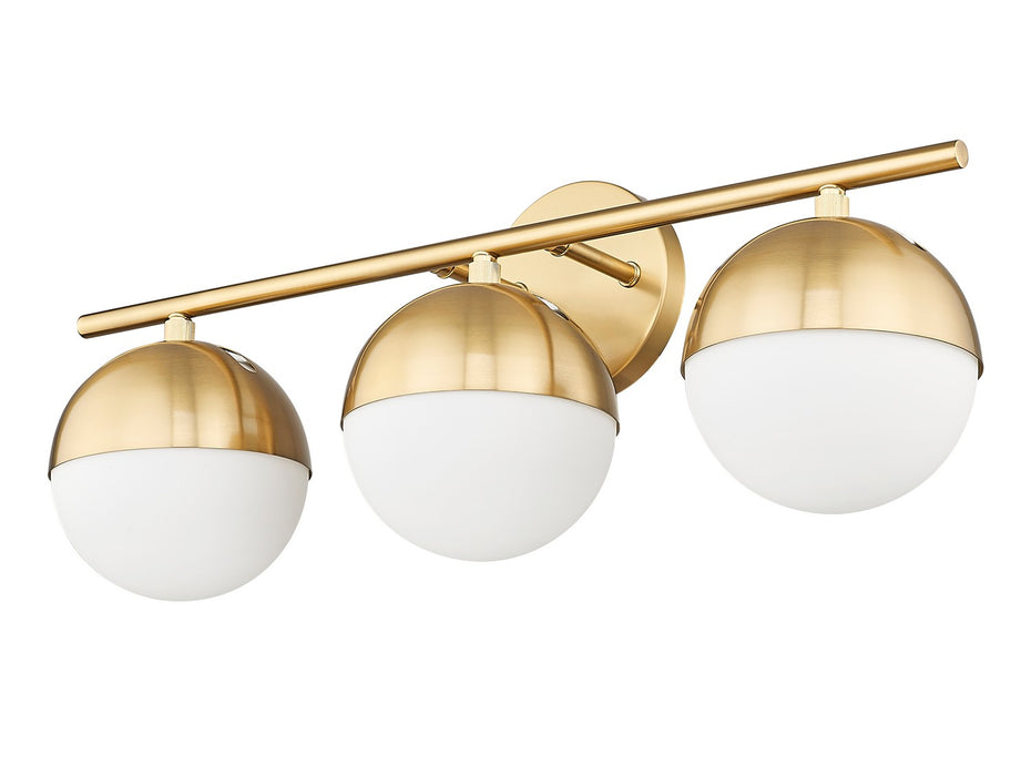 Z-Lite - 7517-3V-MGLD - Three Light Vanity - Realm Sphere - Modern Gold