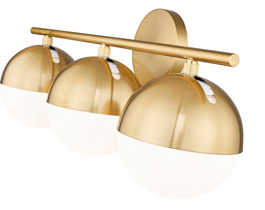 Z-Lite - 7517-3V-MGLD - Three Light Vanity - Realm Sphere - Modern Gold