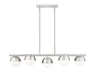 Z-Lite - 7517-5L-BN - Five Light Linear Chandelier - Realm Sphere - Brushed Nickel